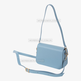 Сумки крос-боді 176N light blue zamsha