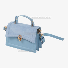 Сумки крос-боді 201N light blue zamsha