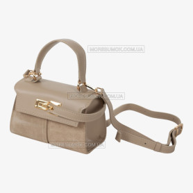 Сумки кросс-боди 282N beige zamsha