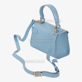 Сумки крос-боді 282N light blue zamsha