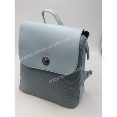 Жіночі рюкзаки 2803 light blue