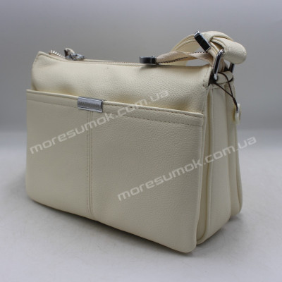 Сумки крос-боді 25195-1 beige white