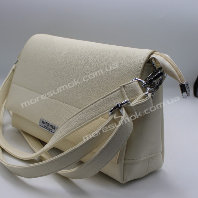Сумки крос-боді 25106-2 beige white
