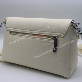 Сумки крос-боді 25106-2 beige white