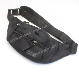 Спортивные бананки 06 black-black