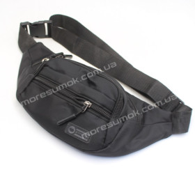 Спортивные бананки 06 black-black