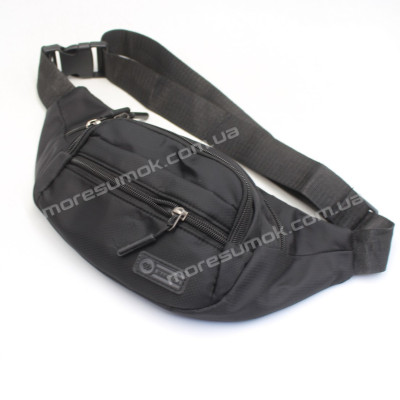 Спортивні бананки 06 black-black