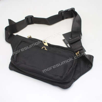 Спортивні бананки 7052 black