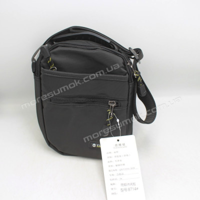 Сумки чоловічі 8714 black 