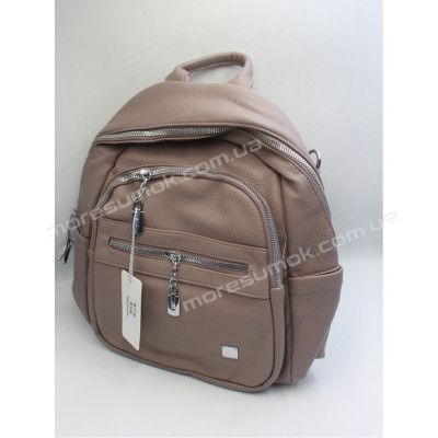 Жіночі рюкзаки 9776 dark gray brown