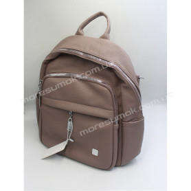 Женские рюкзаки 9772 dark gray brown