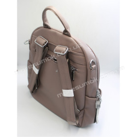 Женские рюкзаки 9772 dark gray brown