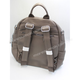 Жіночі рюкзаки 9770 dark gray brown