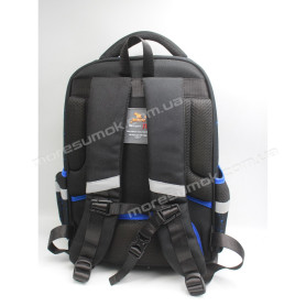 Школьные рюкзаки 803A black-blue-a