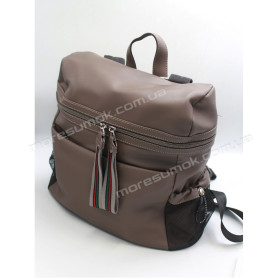 Жіночі рюкзаки F-8808 dark camel