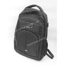 Чоловічі рюкзаки 1212 black Чоловічі рюкзаки 1212 black