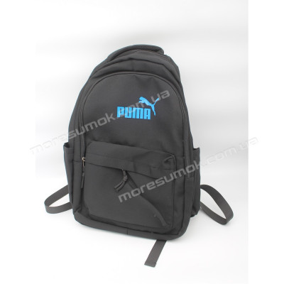 Спортивні рюкзаки 8001 Pu black-light blue