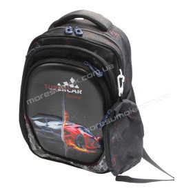 Школьные рюкзаки 3162 black-f