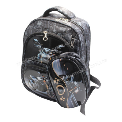 Шкільні ранці 1266 black-f
