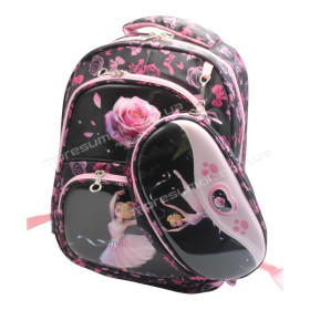 Школьные рюкзаки 1266 black-k