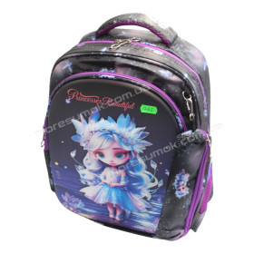 Школьные рюкзаки 1265 black-f