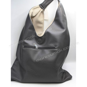 Сумки жіночі X203-1 dark gray-light gray