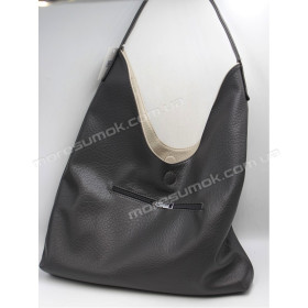 Сумки женские X407 dark gray-beige