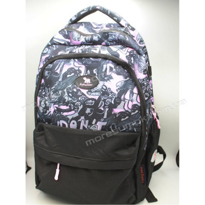 Шкільні ранці 1020 black-pink