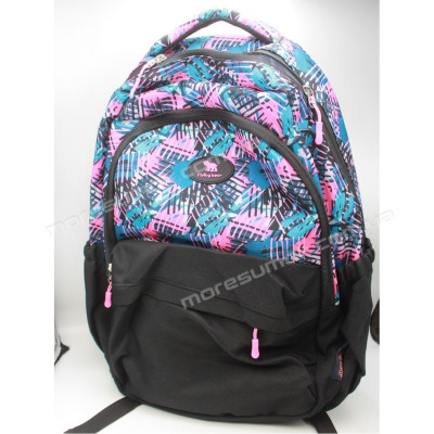 Шкільні ранці 1020 black-green-pink