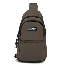 Мужские бананки A4159 brown