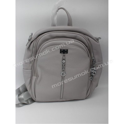 Жіночі рюкзаки 9351 light gray