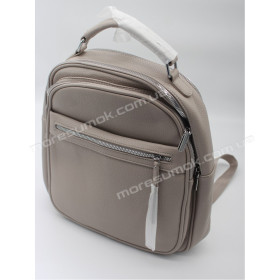 Женские рюкзаки 9227 cream gray