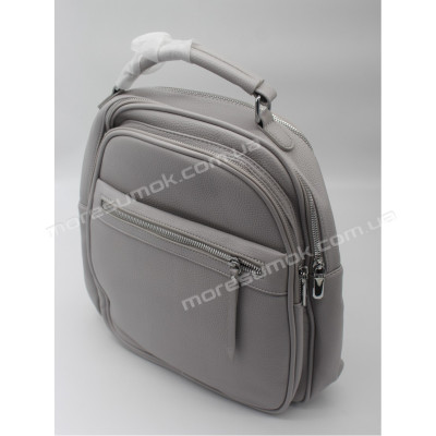 Жіночі рюкзаки 9227 light gray