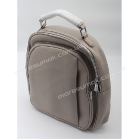 Женские рюкзаки 8918 cream gray
