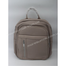 Женские рюкзаки 9196 cream gray