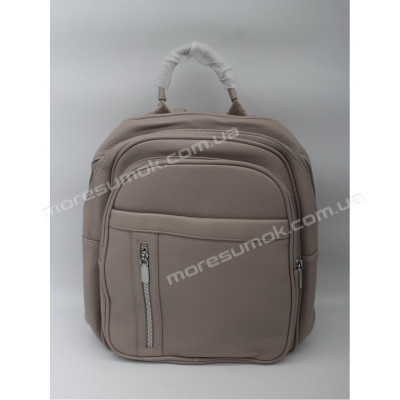 Жіночі рюкзаки 9196 cream gray