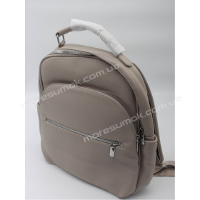 Женские рюкзаки 8701 cream gray