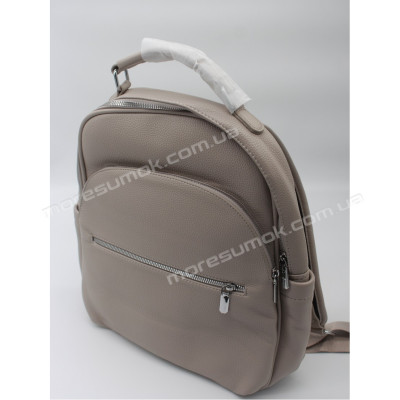 Жіночі рюкзаки 8701 cream gray