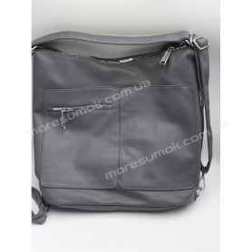 Сумки жіночі 8075-5 dark gray Сумки жіночі 8075-5 dark gray