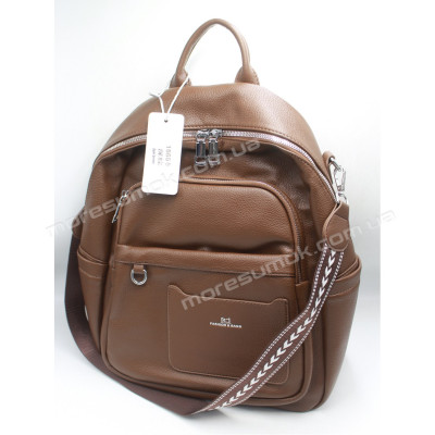 Жіночі рюкзаки 1665-5 dark brown