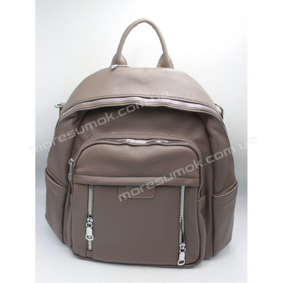 Жіночі рюкзаки 1665-2 brown