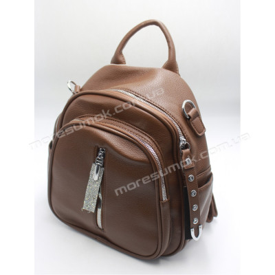 Жіночі рюкзаки 19918 dark brown