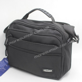 Сумки чоловічі 8662 black Сумки чоловічі 8662 black