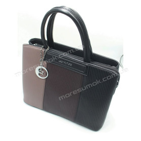 Сумки жіночі 6209 black-coffee-khaki