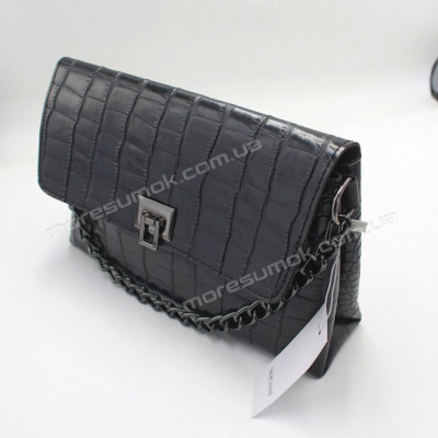 Сумки крос-боді 12507 black-crocodile