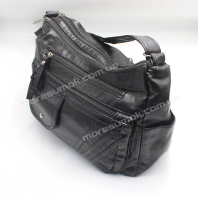 Сумка крос-боді 1-1502 black Сумка крос-боді 1-1502 black