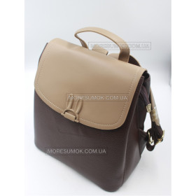 Женские рюкзаки Y6561 28 dark brown