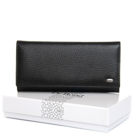 Жіночий гаманець W501-4 black-bordo